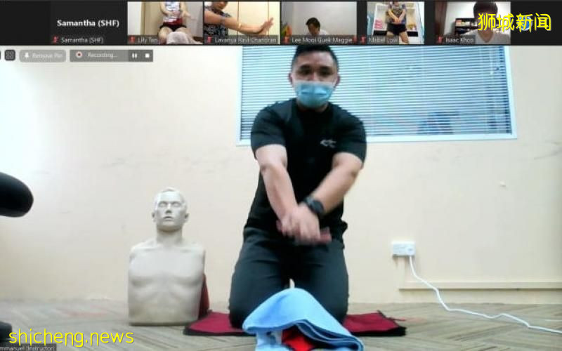 新加坡心脏基金提供培训 超过2000名客工学心肺复苏