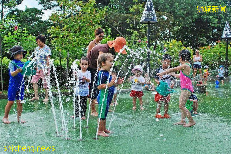 新加坡收緊防疫措施，公園戲水設施將暫時關閉，三巴旺溫泉公園溫泉區將關閉到本月底