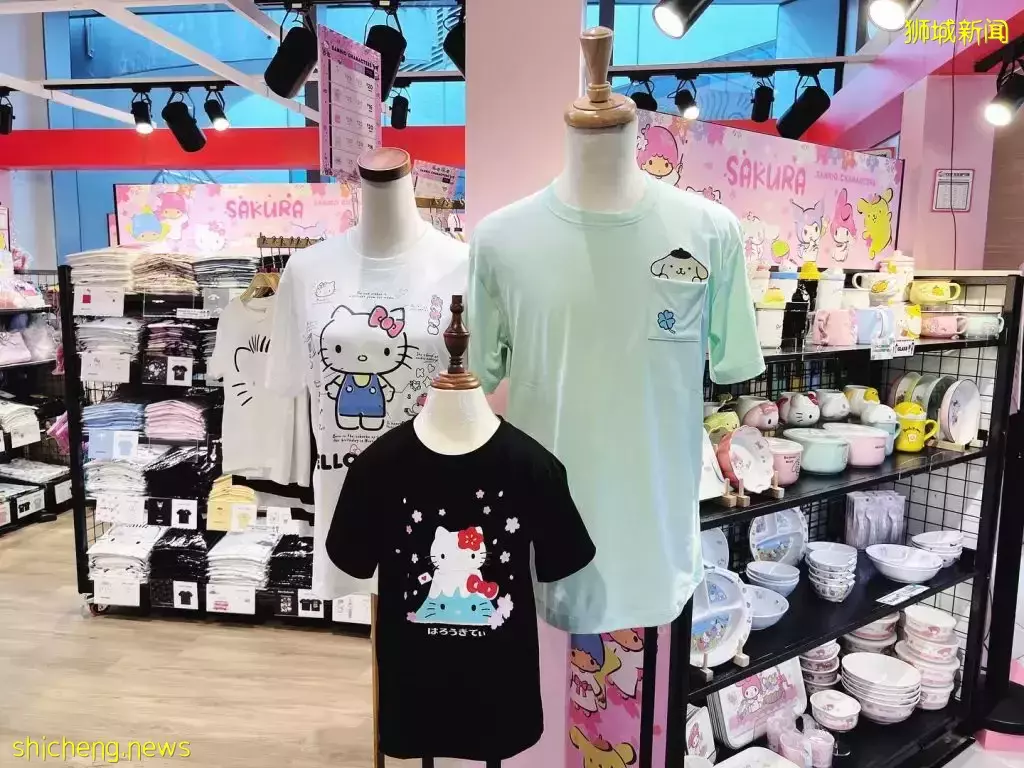 櫻花主題限定快閃活動@Suntec City，迪士尼&amp;Hello Kitty全都有