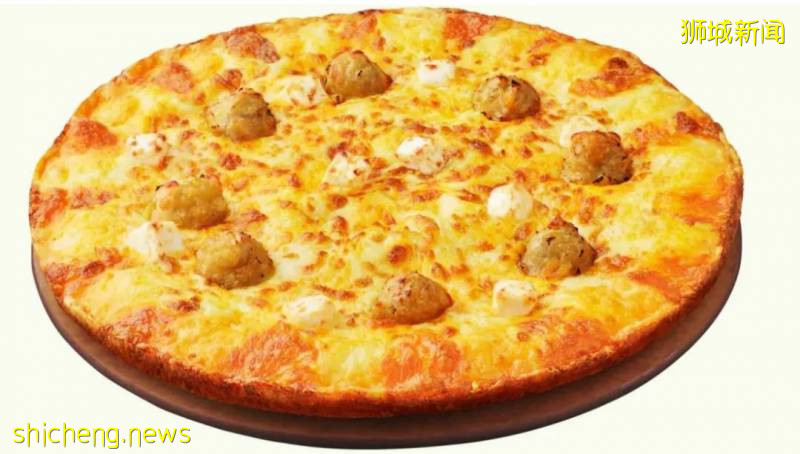 美味的榴梿披萨,你馋了吗