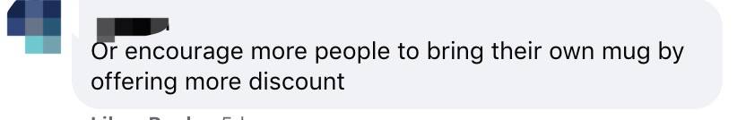 星巴克自帶杯咖啡免費，隊伍排瘋了！新加坡網友：咋不帶痰盂呢