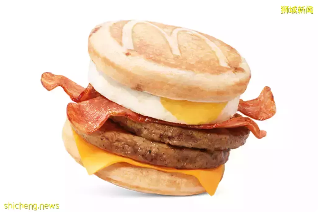 2月28日起麦当劳McGriddles变成全天供应!新增鸡肉馅,还有巧克力派、KIT KAT McFlurry等新品🍫