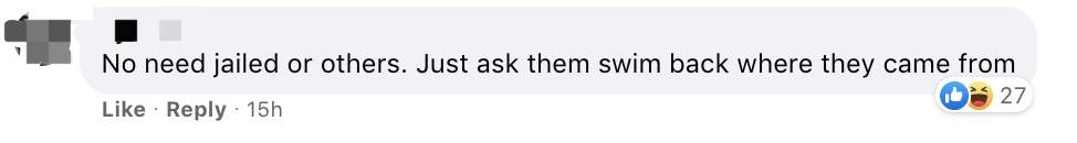 高清實拍!又有8人試圖偷渡到新加坡