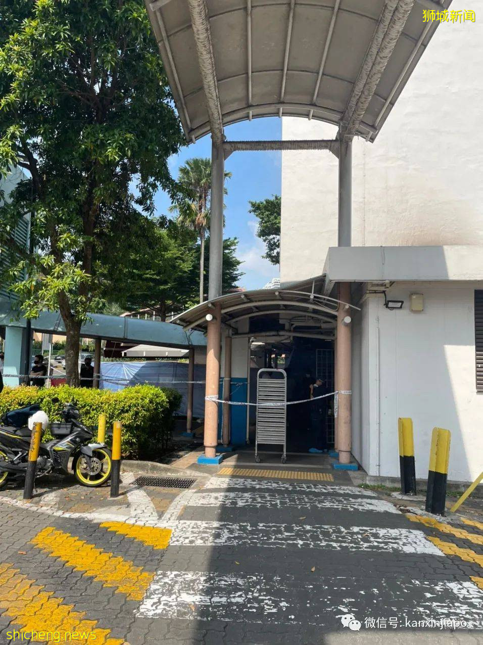 新加坡男子持刀在组屋乱砍,已有四名居民紧急送院