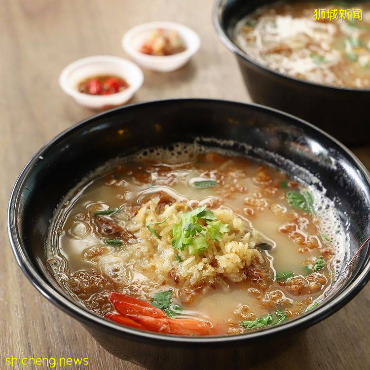 搜罗新加坡7大美味泡饭😏汤头鲜甜+米饭香脆+丰富配料、吃完一大碗超有饱足感