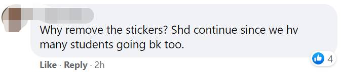 爭議！新加坡巴士、地鐵上的安全距離貼紙全撕了!