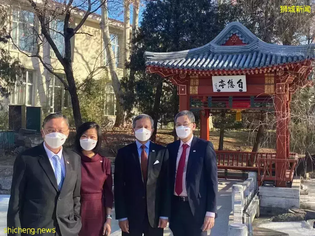 新加坡外交部长同新加坡总统访华并发十条贴文,连连赞叹赴华之旅