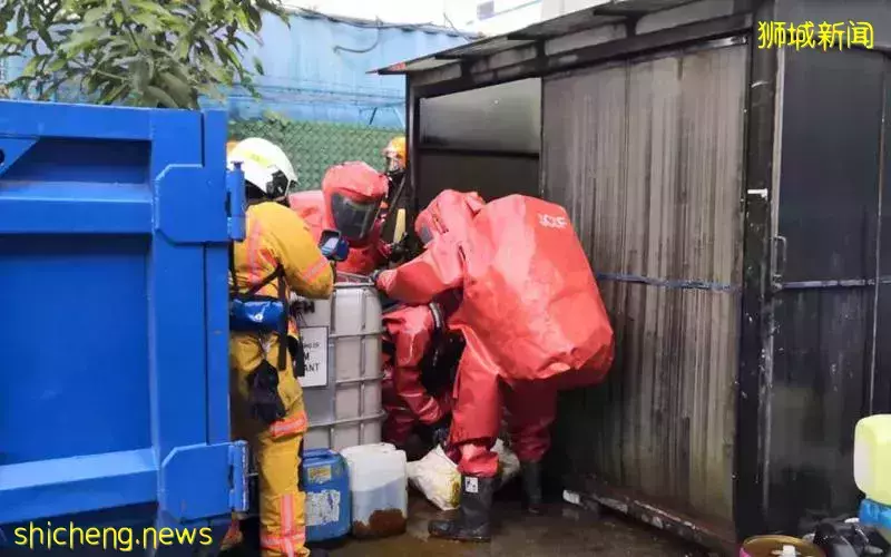 罗央通道化学气体泄漏 七人疏散