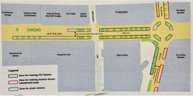 2021年1月起滑铁卢街将统一规划摊位,来改善街道环境