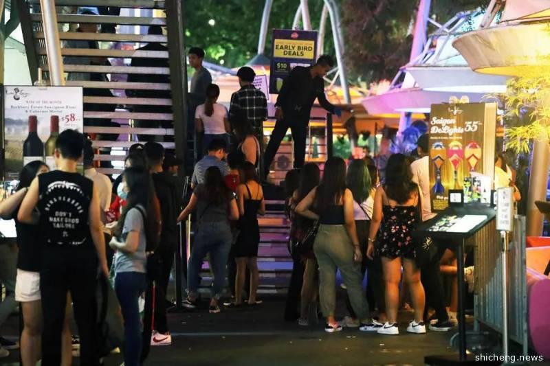 新加坡冠病疫情下的 - 电影院夜店新常态