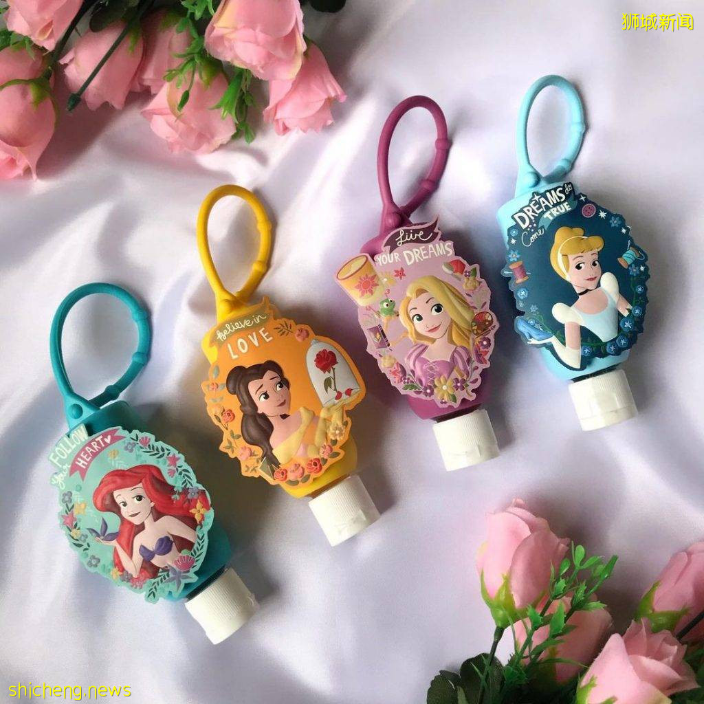 超萌好物✨Lifebuoy“迪士尼公主”洗手液👸小巧可愛、色彩鮮豔，一起隨身攜帶勤洗手💪