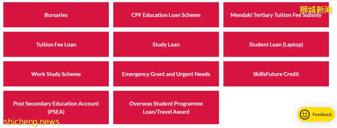 南洋理工大學2021學年本科生學費標准