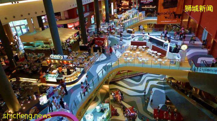 新加坡購物中心看點