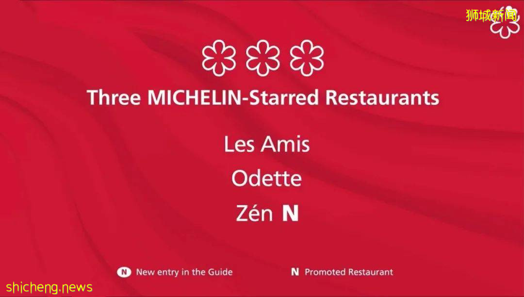 2021年新加坡米其林指南今日揭晓,狮城又多一间米其林三星餐厅