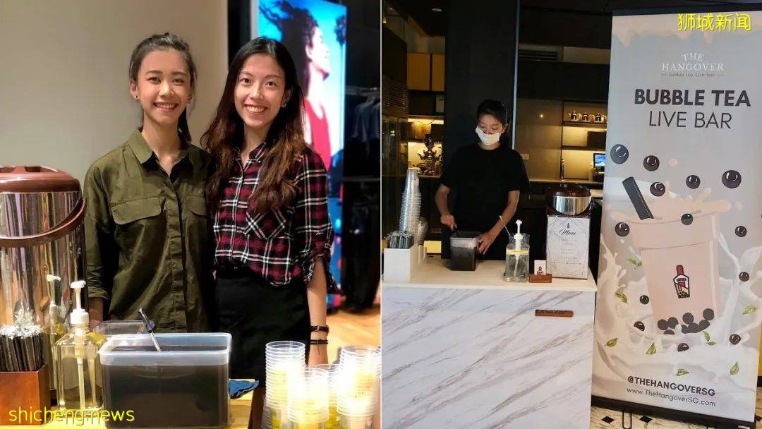 新国大商学院校友开办Hangover奶茶店，疫情期间成功转型