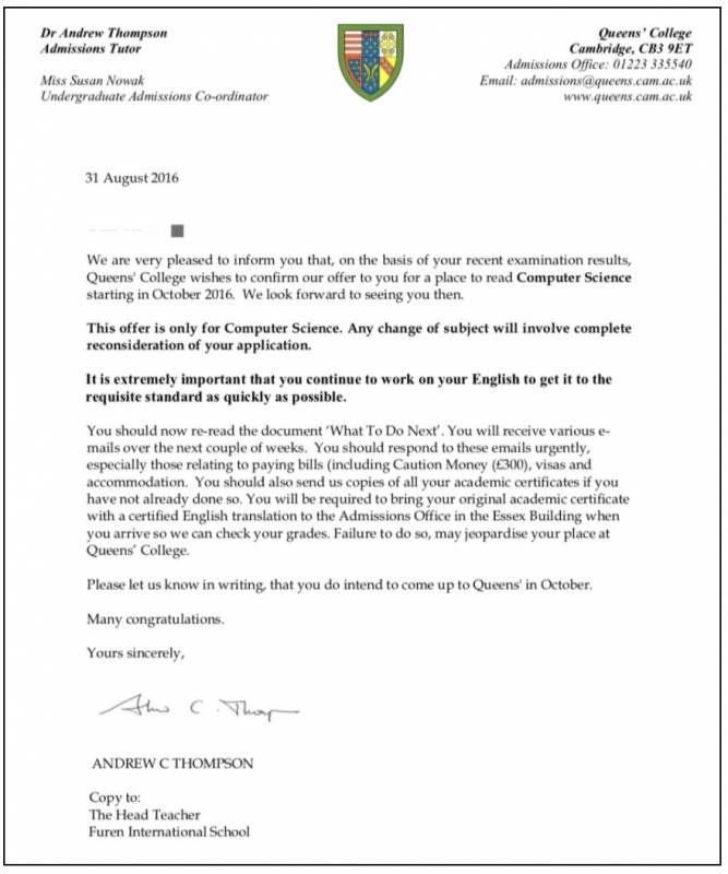 “好在我努力了!” 新加坡留學生:中考落榜,名校offer也能照拿不誤