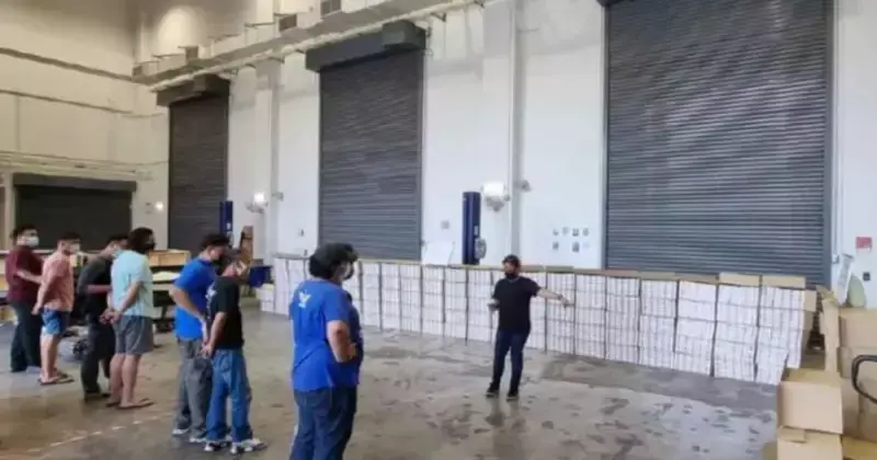 新国起获3200箱漏税香烟　4男子包括1大马人落网