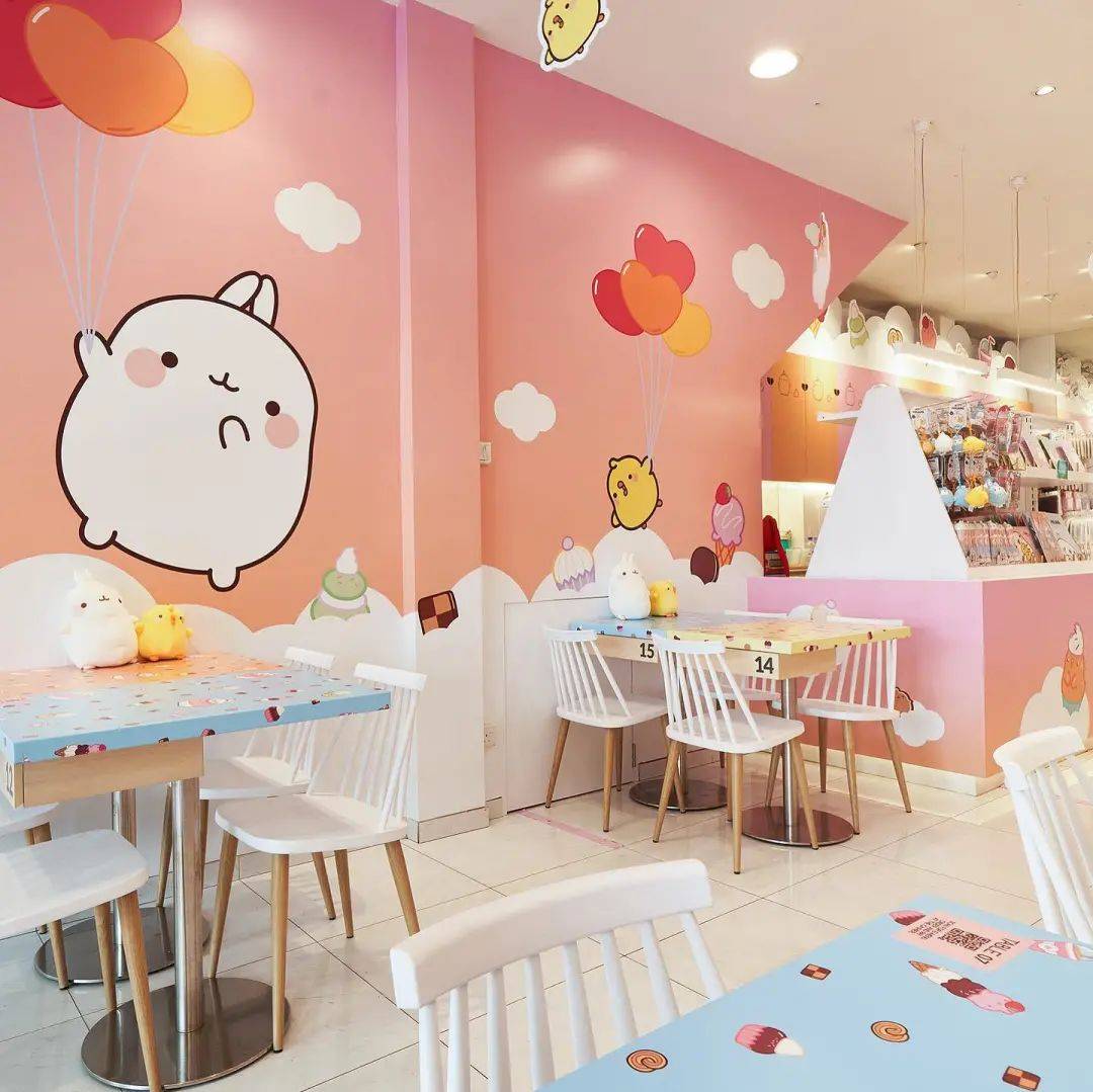 韩国可爱胖兔子Molang来新加坡啦!空降快闪咖啡厅简直萌翻了