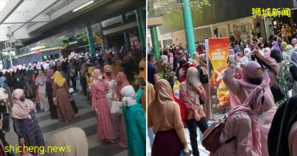 ◤獅城疫情◢各地湧現人潮群聚 新加坡開齋節 好熱鬧