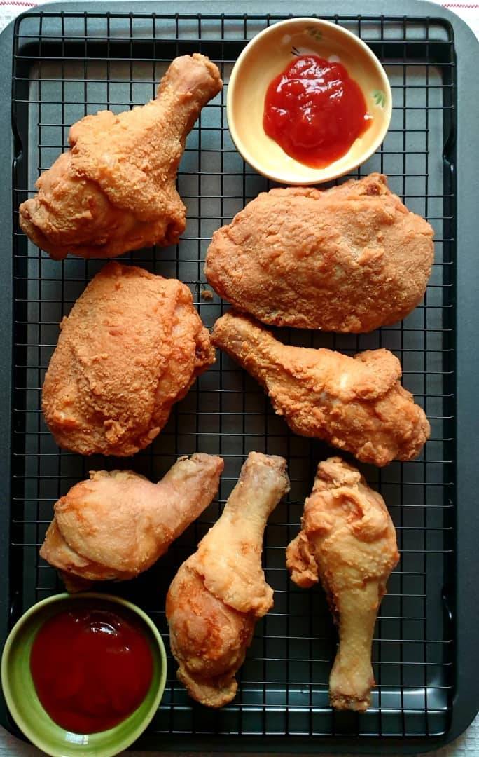 马来西亚“胜利家乡鸡”新加坡开设首家分店💥招牌炸鸡金黄酥脆!炸鸡翅一只才S$0.75😍