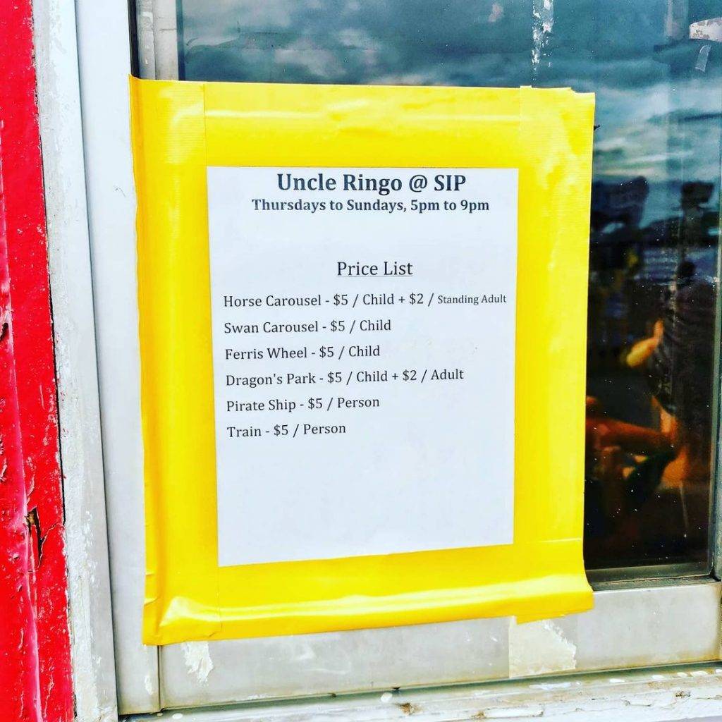 古早味滿滿✨Uncle Ringo遊樂場華麗回歸🎡旋轉木馬+摩天輪+恐龍園，開放至2021年底💥