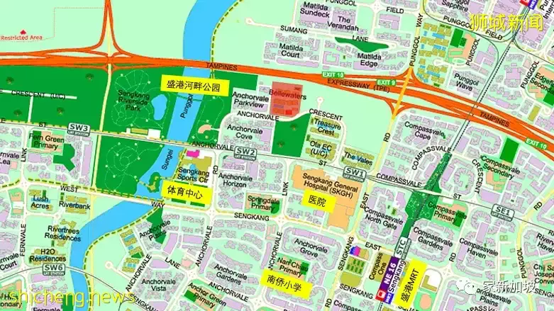 二手EC:盛港Bellewaters,环境优美户型优秀