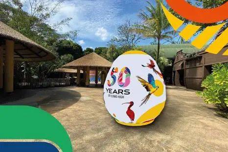 裕廊飞禽公园50周年,整个1月将以1971年时的门票价格收费,仅需两块半