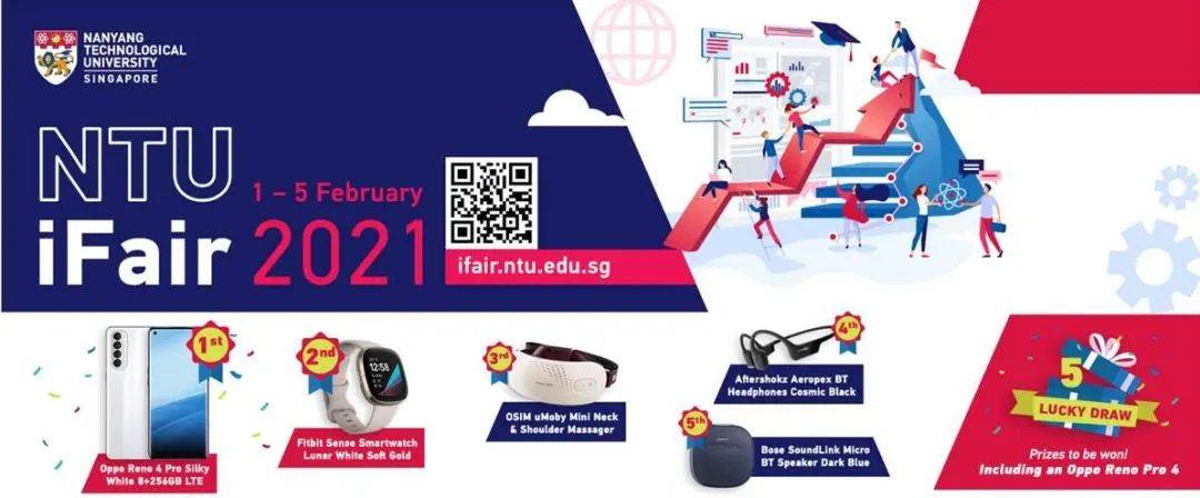 南洋理工大學 2021 線上招聘會 iFair 來襲