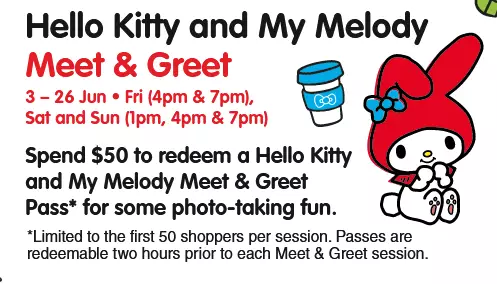 City Square Mall Sanrio活動來了🎀豐富周邊等你掃回家！還有機會跟Hello Kitty和My Melody見面合照