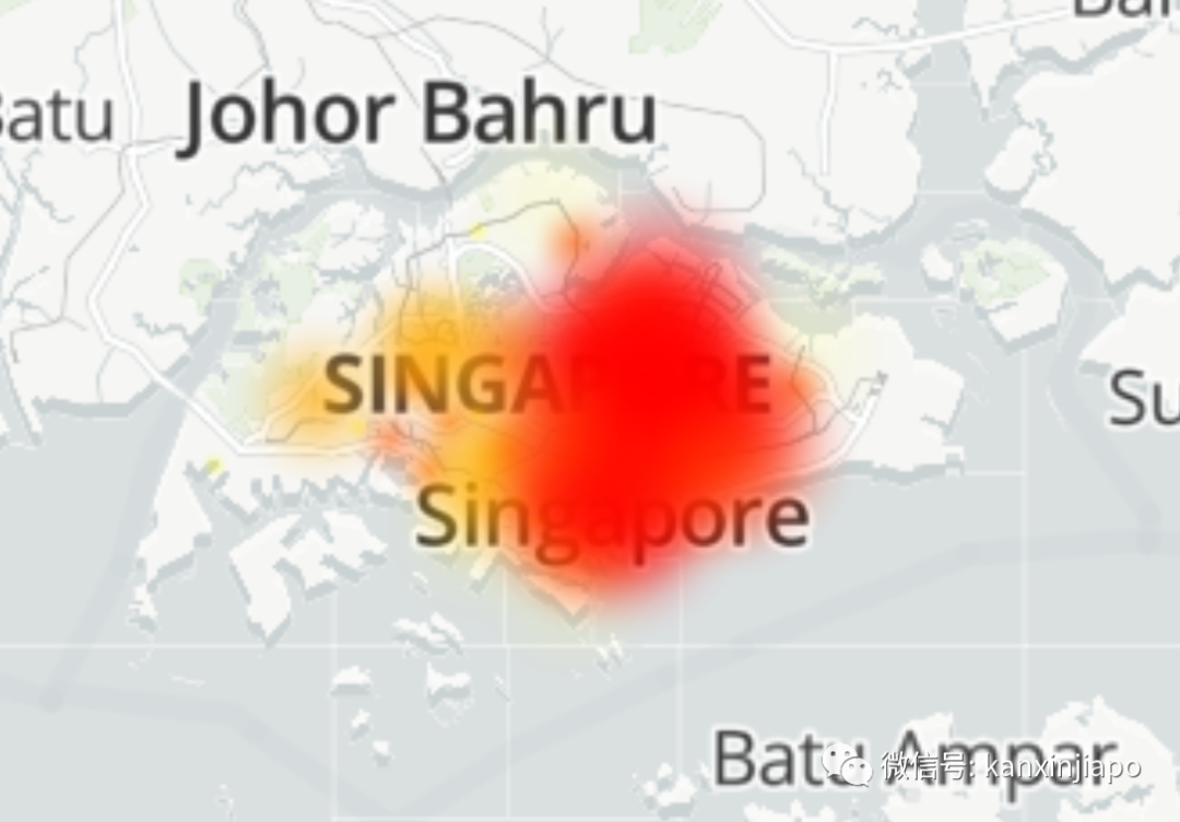 M1网络一个月内大崩溃两次，半个新加坡受影响