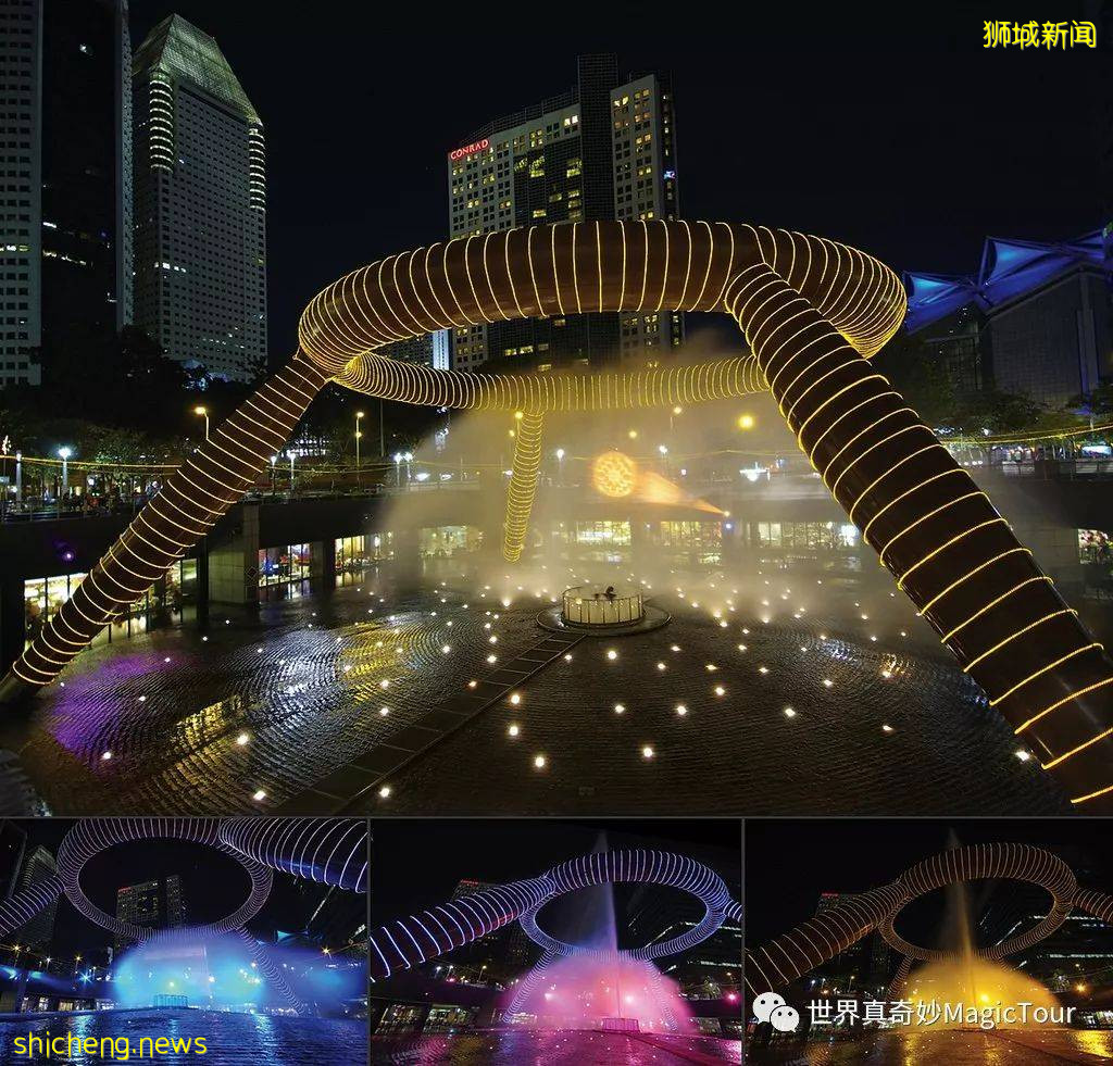 新加坡:令人惊叹的财富喷泉