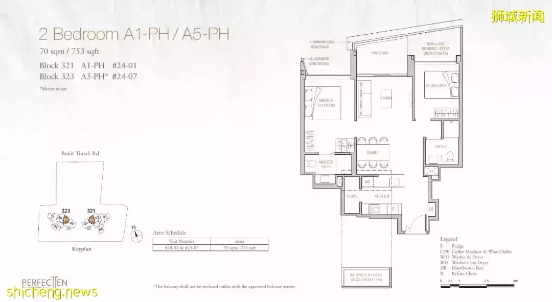 新加坡Perfect Ten 永久地契豪華公寓！核心中央區D10荷蘭區武吉知馬