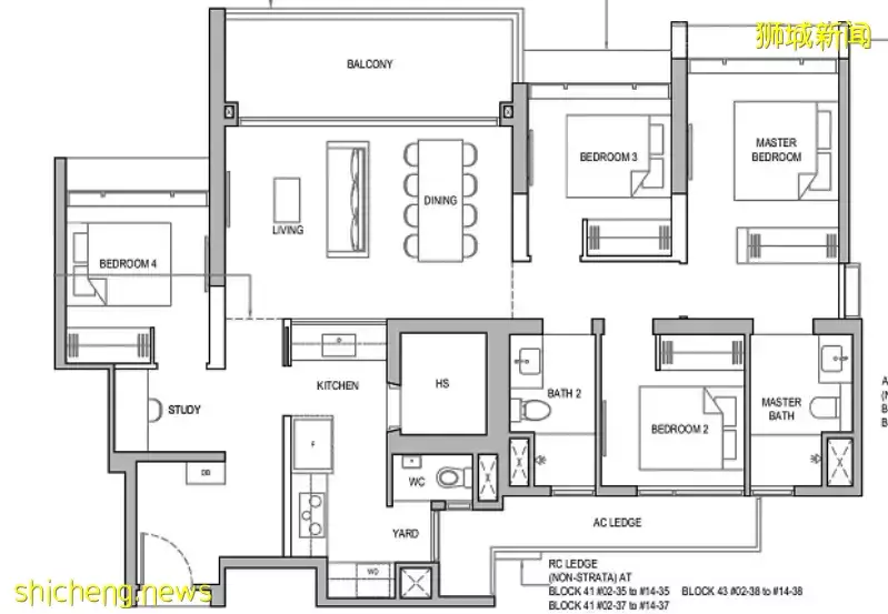 新加坡公寓太貴,孩子又要遊泳,那就買個EC吧