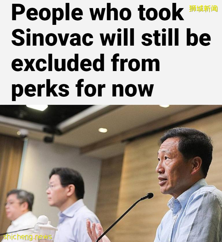 在新加坡打科兴和辉瑞“待遇”不同！卫生部长：这个条件满足后，会取消区别