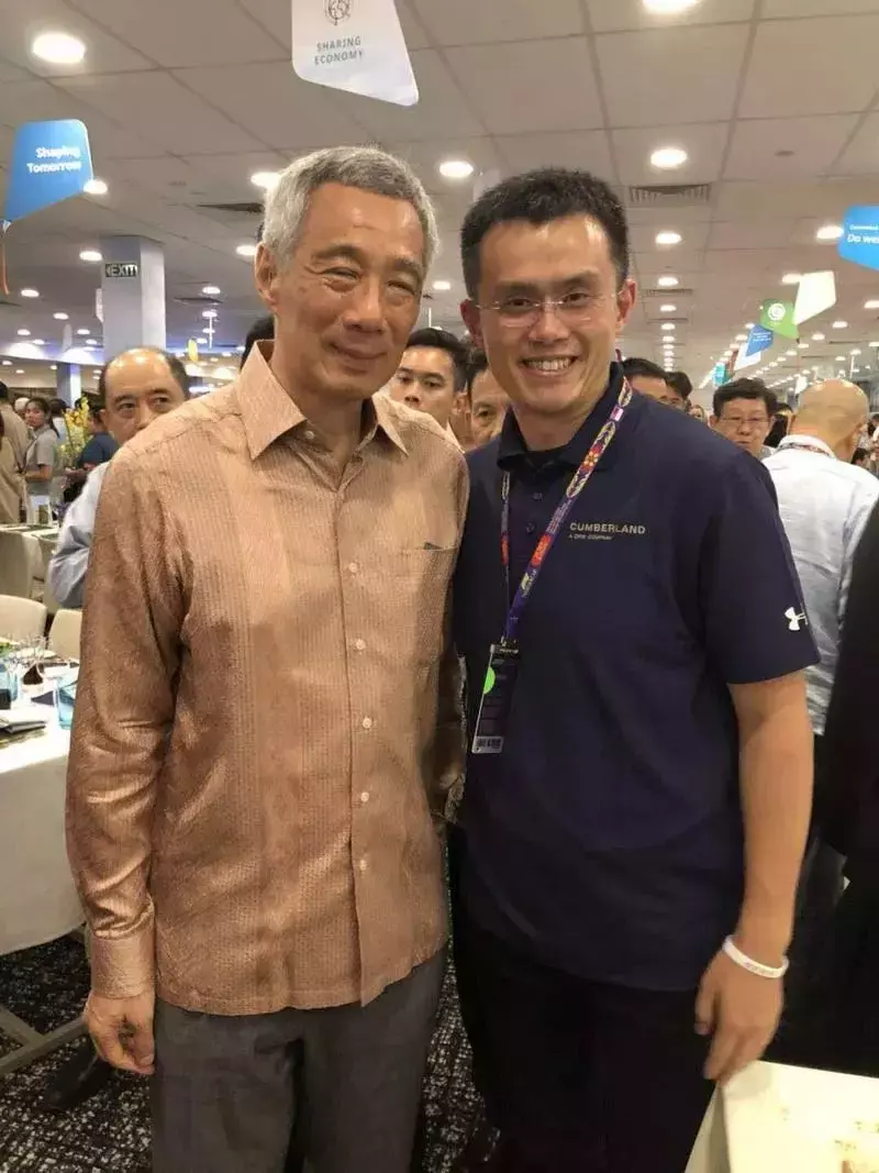 幣圈大佬趙長鵬登上“華人首富”寶座，且已移居新加坡