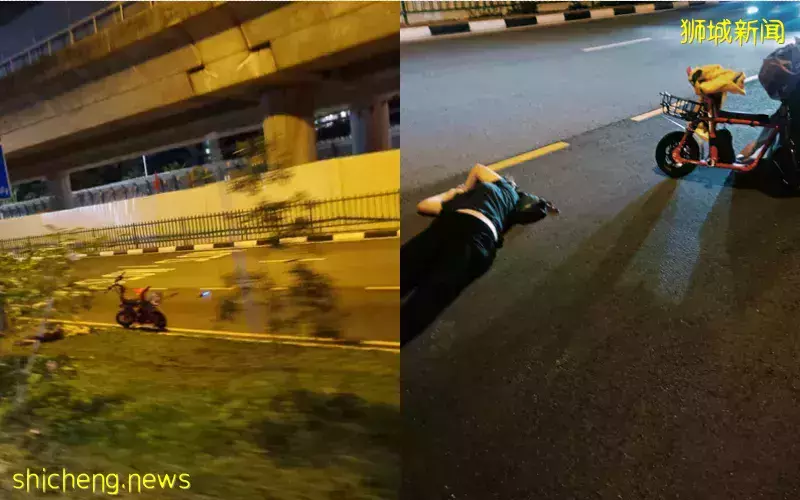 骑电板车出意外 25岁女子送院治疗