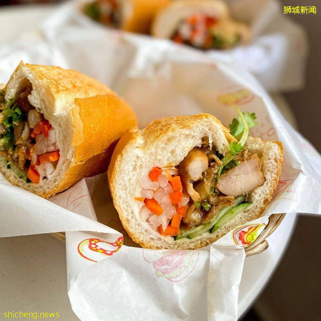 每日現做法棍面包🥖Bami Express料超多的越南三明治！清爽可口、超開胃的Banh Mi來咯😋 .