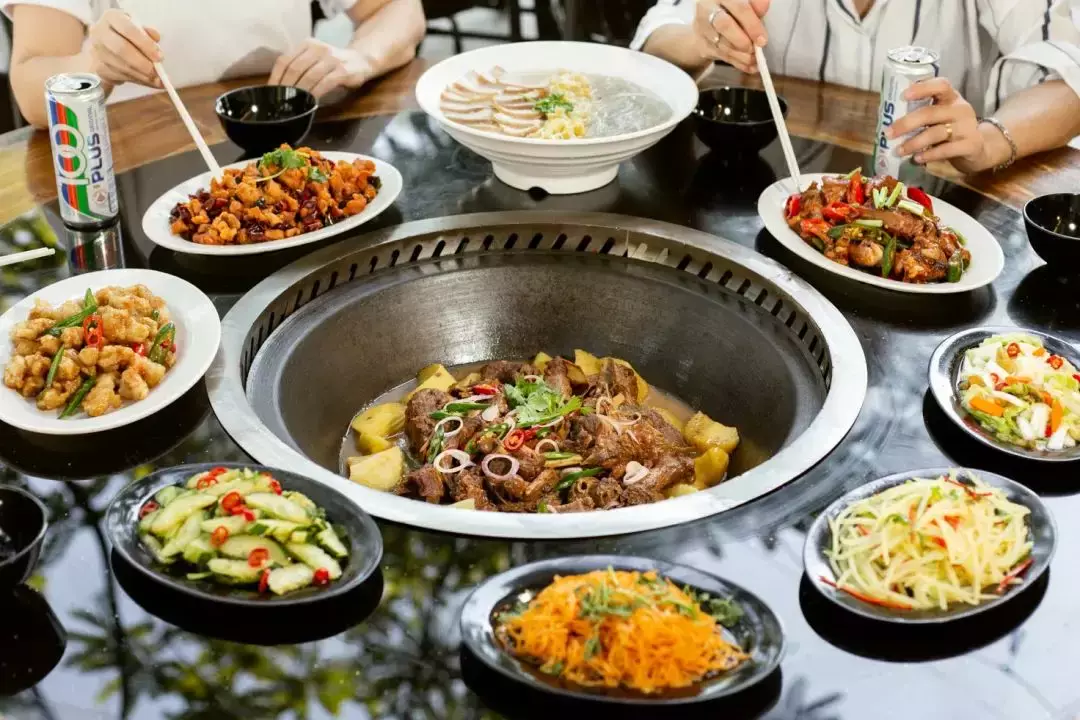 S$35吃烤羊腿還送菜！家鄉小廚等你開宴