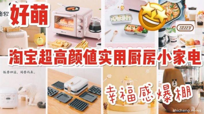 淘宝购买高颜值又实用的厨房小家电大推荐！租房必备！上得了厅堂下得料厨房说的就是你