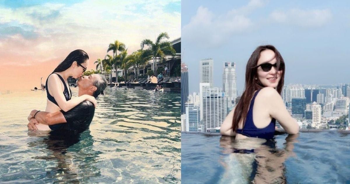 范文芳李铭顺晒恩爱　好身材获网民激赞“冻龄女神”