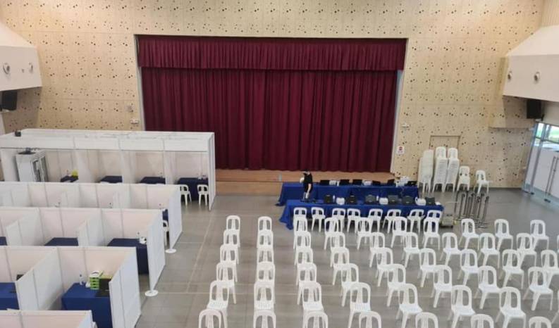 今天起陆路入境新加坡需接受病毒检测,前线人员开始接种疫苗