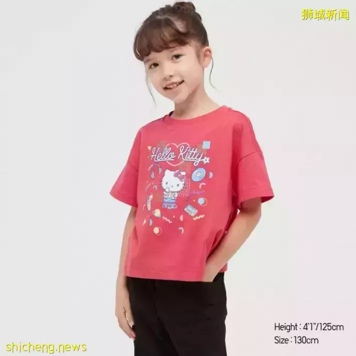 优衣库x三丽鸥重磅联名!80年代霓虹复古风格超好看