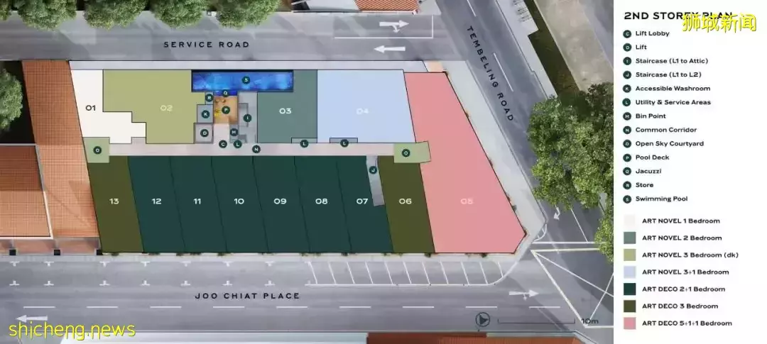 Atlassia【5月即將開盤 新加坡遺産保護區內古典與現代相結合的新公寓 永久地契 世代傳承 學區房 】