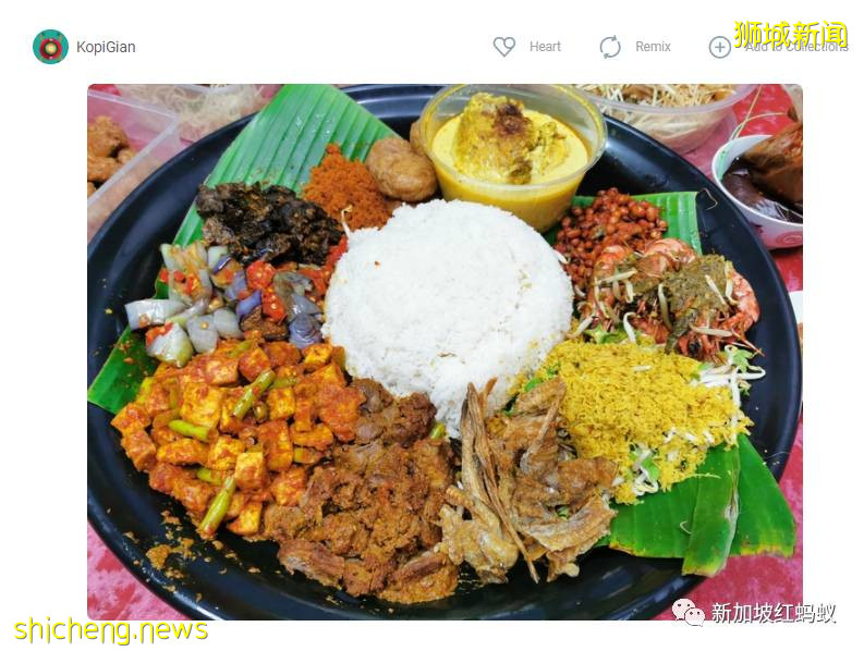 美國男明星線上廣征新加坡美食照 你覺得哪種食物最具代表性