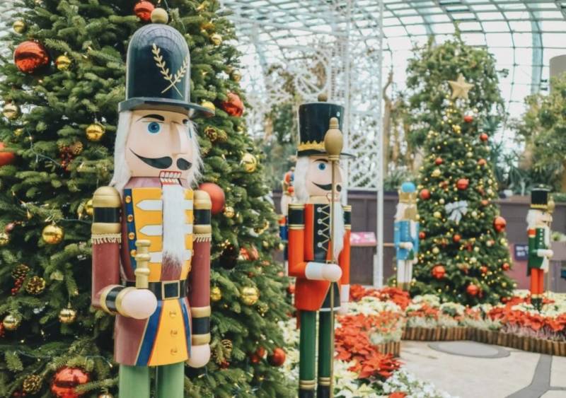 濱海灣花穹聖誕展🎄 歐洲城堡、聖誕花卉、巨型雕塑!Poinsettia Wishes 票價從S$8起