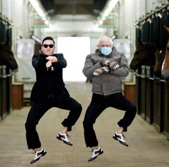 美国参议员伯尼·桑德斯火了,新加坡民防员都来蹭热度