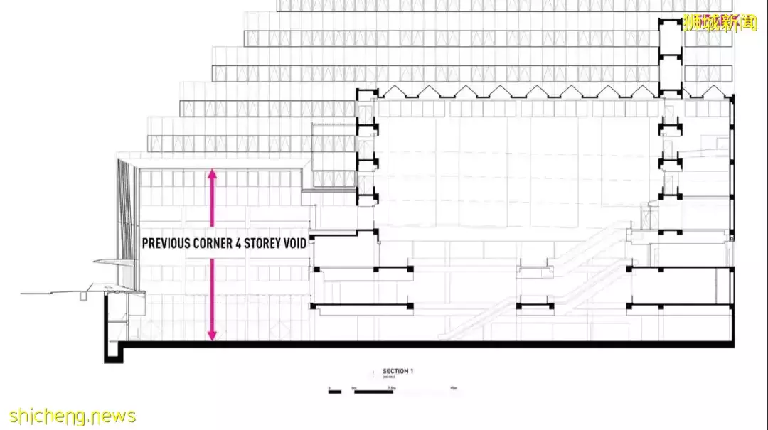 新加坡老商場改造,用工業霓虹升級視覺地標