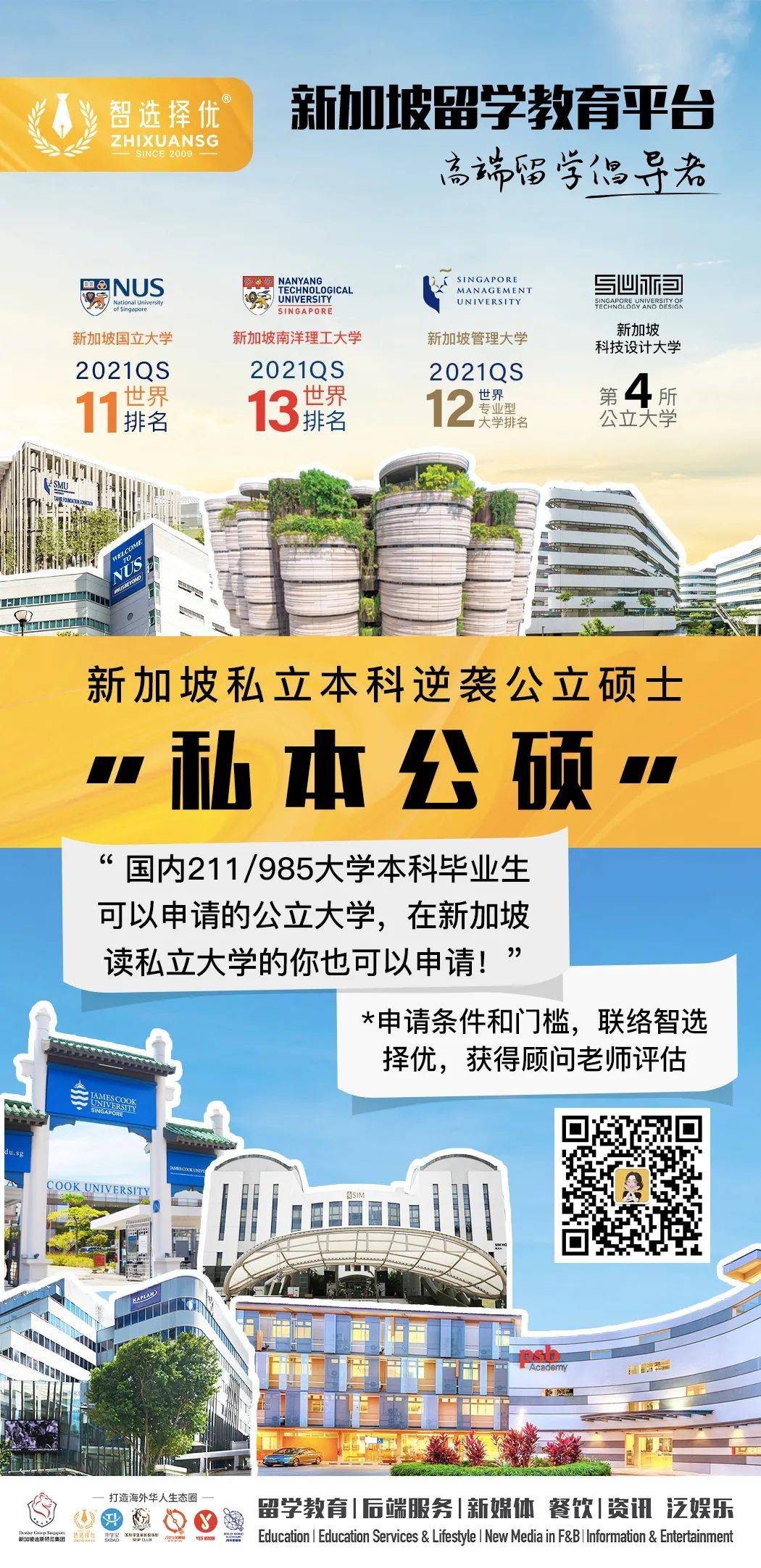 叮咚!你有一份新加坡頂尖大學的offer等待領取