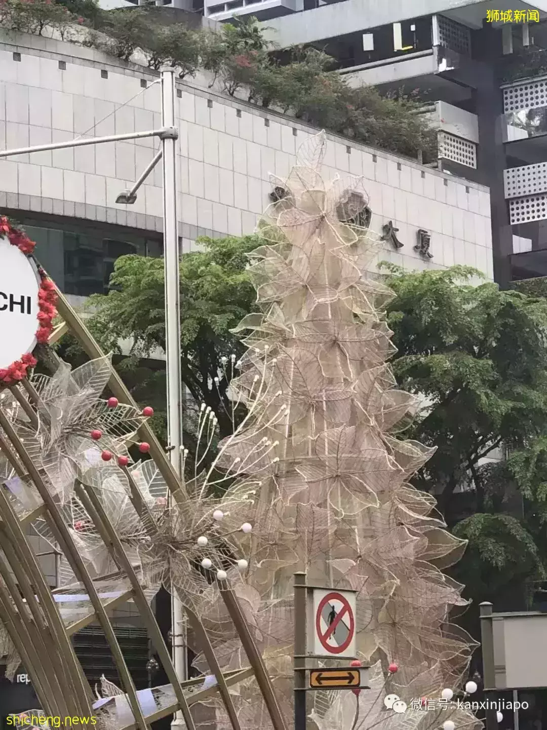 乌节路圣诞装饰实拍!全新加坡2021年最美圣诞树即将揭晓