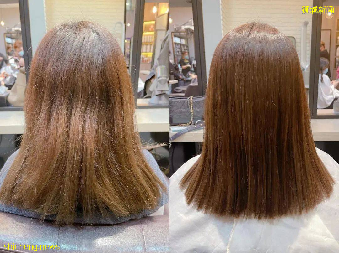 从稻草头到背影杀手,漂过的头发也能够做直发护理哦